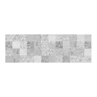 Keramisk dekor til bad/køkken, Gusto Orient, 24,4 × 74,4 cm, blank