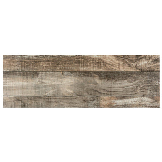 Porcelænsflise til inde/ude, Bestile Forest Wood, 31 × 93 cm, mat, skridsikker, træimitation