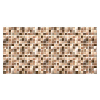 Badeværelse/køkkenflise Trend Marron, 25 x 50 cm, blank, brun, mosaikudseende, 1,5 m2/pakke