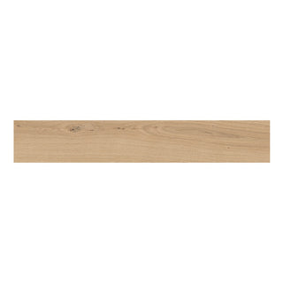 Porcelænsflise til inde/ude, Cersanit Wood Concept Classic Oak Beige, 14,7 × 89 cm, mat, slebet, træimitation