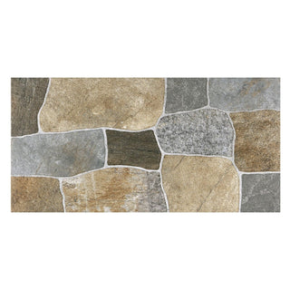 Porcelænsflise til inde/ude, Cesarom 6060-0253 Caucaso Stones, 30 × 60 cm, mat