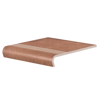 Trappeflise i porcelænsstentøj, V-Shape Cottage Chili, 30 × 32 cm, mat
