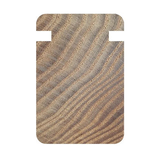 Dekorativt lamelprofil, varmebehandlet fyrretræ, Inco Industry, 3000 × 62 × 42 mm