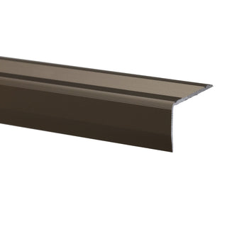 Trappefliseprofil aluminium, SÆT S42, selvklæbende, 40 × 22 × 1000 mm