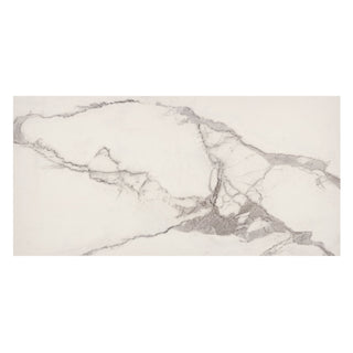 Porcelænsflise til inde/ude, Bien Zenith, 60 × 120 cm, blank, rektificeret, marmorlook