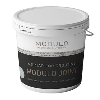 Fugemasse til dekorativ sten Modulo Joint Grey, grå, indendørs / udendørs, 15 kg