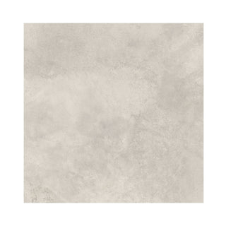 Porcelænsflise til inde/ude, Cersanit Quenos White Lapato, 59,8 × 59,8 cm, grå, mat, kalibreret, stenlook