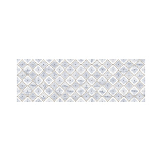 Keramisk dekor til bad/køkken, Cersanit Bluemarine Satin, 25 × 75 cm, halvblank