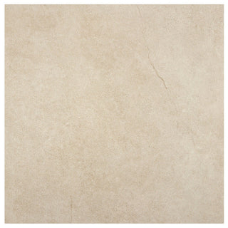 Porcelænsflise til inde/ude, Narbona, 59,5 × 59,5 cm, beige, mat, rektificeret, stenlook