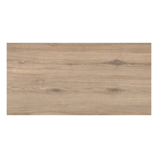 Porcelænsflise til inde/ude, Ceramica Fiore Chateau Brown 6131, 60 × 120 cm, mat, rektificeret, træimitation