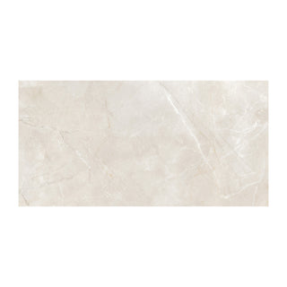 Porcelænsflise til inde/ude, Cesarom Lux Arctic 6493-0026, 60 × 120 cm, blank, kalibreret, marmorimitation