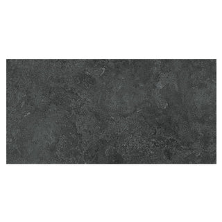 Porcelænsflise til inde/ude, Cersanit Candy Graphite, 59,8 × 119,8 cm, grå, mat, stenlook