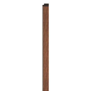 Højreprofil til lamelpaneler, ekstruderet polystyren, Vox Linerio M-Line, 2650 × 26 × 12 mm