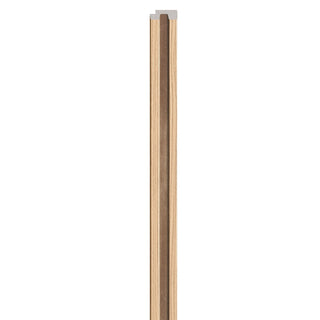 Højreprofil til lamelpaneler, ekstruderet polystyren, Vox Linerio S-Line, 2650 × 35 × 12 mm