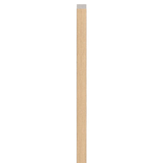 Universalprofil til lamelpaneler, ekstruderet polystyren, Vox Linerio U-Trim, 2650 × 25 × 12 mm