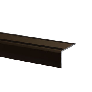 Fliseprofil i aluminium til trin, SET S42, 40 x 22 mm, 1 m
