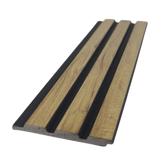 Dekorativt lamelpanel, ekstruderet polystyren, Power Ray AM1315, 2700 × 120 × 12 mm