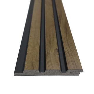 Dekorativt lamelpanel, ekstruderet polystyren, Power Ray AM1315, 2700 × 120 × 12 mm