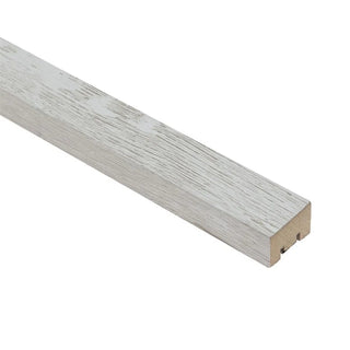 Dekorativt lamelpanel med monteringsprofil, MDF, Set, 2800 × 33 × 19 mm