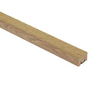 Dekorativt lamelpanel med monteringsprofil, MDF, Set, 2800 × 33 × 19 mm