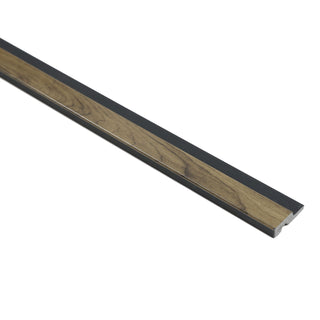 Venstre afslutningsprofil til lamelpaneler, ekstruderet polystyren, Power Ray AM1315, 2700 × 44 × 12 mm