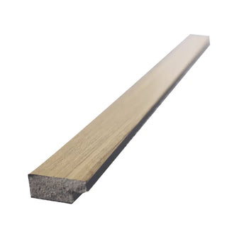 Højreprofil til lamelpaneler, ekstruderet polystyren, Power Ray AM1315, 2700 × 28 × 12 mm
