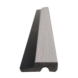 Venstre afslutningsprofil til lamelpaneler, ekstruderet polystyren, Power Ray AM1315, 2700 × 44 × 12 mm