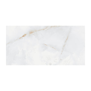 Porcelænsflise til inde/ude, Cesarom Mineral Gold, 30 × 60 cm, mat, marmorlook