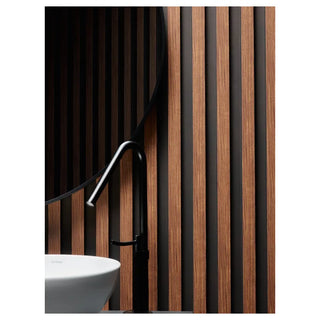 Dekorativt lamelpanel, ekstruderet polystyren, Linerio L-Line, 2650 × 122 × 21 mm