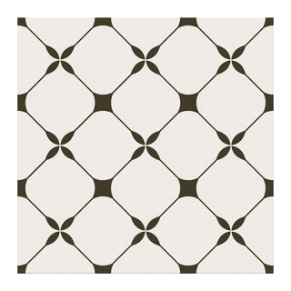 Porcelænsflise til inde/ude, Cersanit Patchwork Sentima, 29,8 × 29,8 cm, hvid, mat