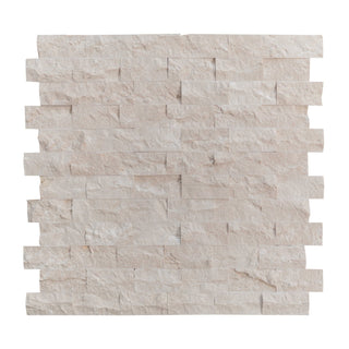 Marmor Petra Beige, spaltet, 1,8 × 7,5 × 15 cm