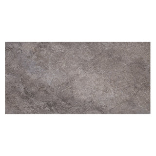 Porcelænsflise til inde/ude, Cersanit Himalaya Grey, 29,7 × 59,8 cm, mat, skridsikker, stenlook