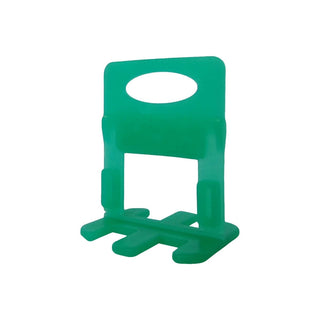 Clips til planjusteringssystem for keramiske fliser, fuge 3 mm, flisetykkelse 6-12 mm, sæt med 50 stk.