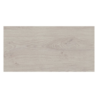 Porcelænsflise til inde/ude, Varberg Grey, 30 × 60 cm, mat, trælook