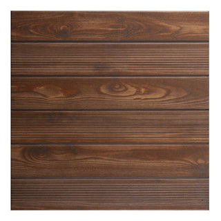 Porcelænsflise til inde/ude, Natura Wenge, 45 × 45 cm, mat, trælook
