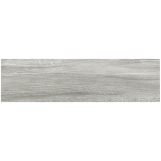 Halcon Baltimore Gris – Porcelænsflise 24 × 88 cm, gråt trælook og mat