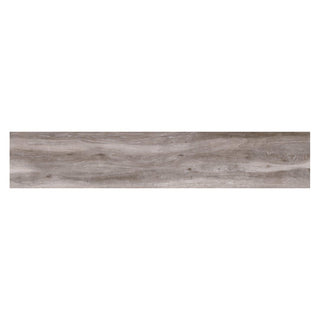 Porcelænsflise til inde/ude, Halcon Ceramicas Atelier Gris, 22,5 × 119,5 cm, mat, rektificeret, trælook