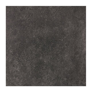 Porcelænsflise til inde/ude, Rako Base Black, 60 × 60 cm, mat, rektificeret, stenlook