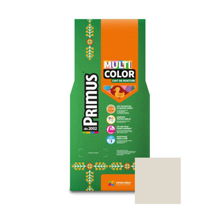 Fugemasse til fliser og klinker Primus Multicolor, B43 sea fog, indendørs / udendørs, 2 kg