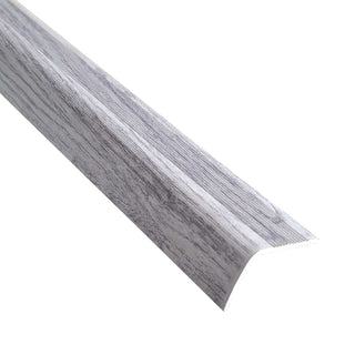 Trappefliseprofil i aluminium, PM660610-N, husky eg, 40 × 25 mm, 1,2 m