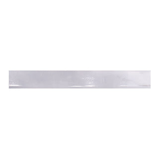 Sokkelflise i porcelænsstentøj, Martins Marble, marmorlook, blank, 7,5 × 60 cm