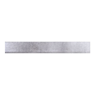 Sokkelliste i porcelænsflise, Rockstone Pearl, marmorlook, elfenben, mat, 7,5 × 60 cm