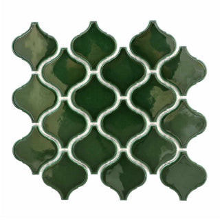 Mosaik, Flame Green, 28 × 24,6 cm, blank