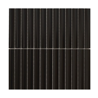 Mosaik Piano Black, 29,6 × 29,9 cm, mat