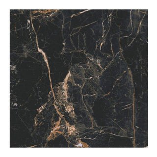 Porcelænsflise til inde/ude, Marquina Gold Poler, 59,7 × 59,7 cm, blank, marmorlook
