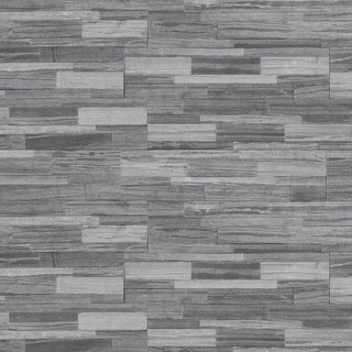 Selvklæbende vægpanel i natursten, Modulo Natimur Flex Grey, Indendørs, Grå