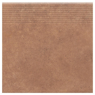 Trappeflise, Cottage Curry 1238, 30 × 30 cm, mat, brun