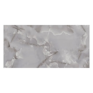 Aden Dark Grey porcelænsflise 60x120 cm – grå, blank, rektificeret (1,44 m² pr. kasse)