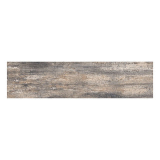 Porcelænsflise til inde/ude, Sanctuary, 22,5 × 90 cm, mat, trælook, 1,22 m2/pakke