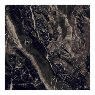Porcelænsflise til inde/ude, Luxury, 60 × 60 cm, blank, rektificeret, marmorlook